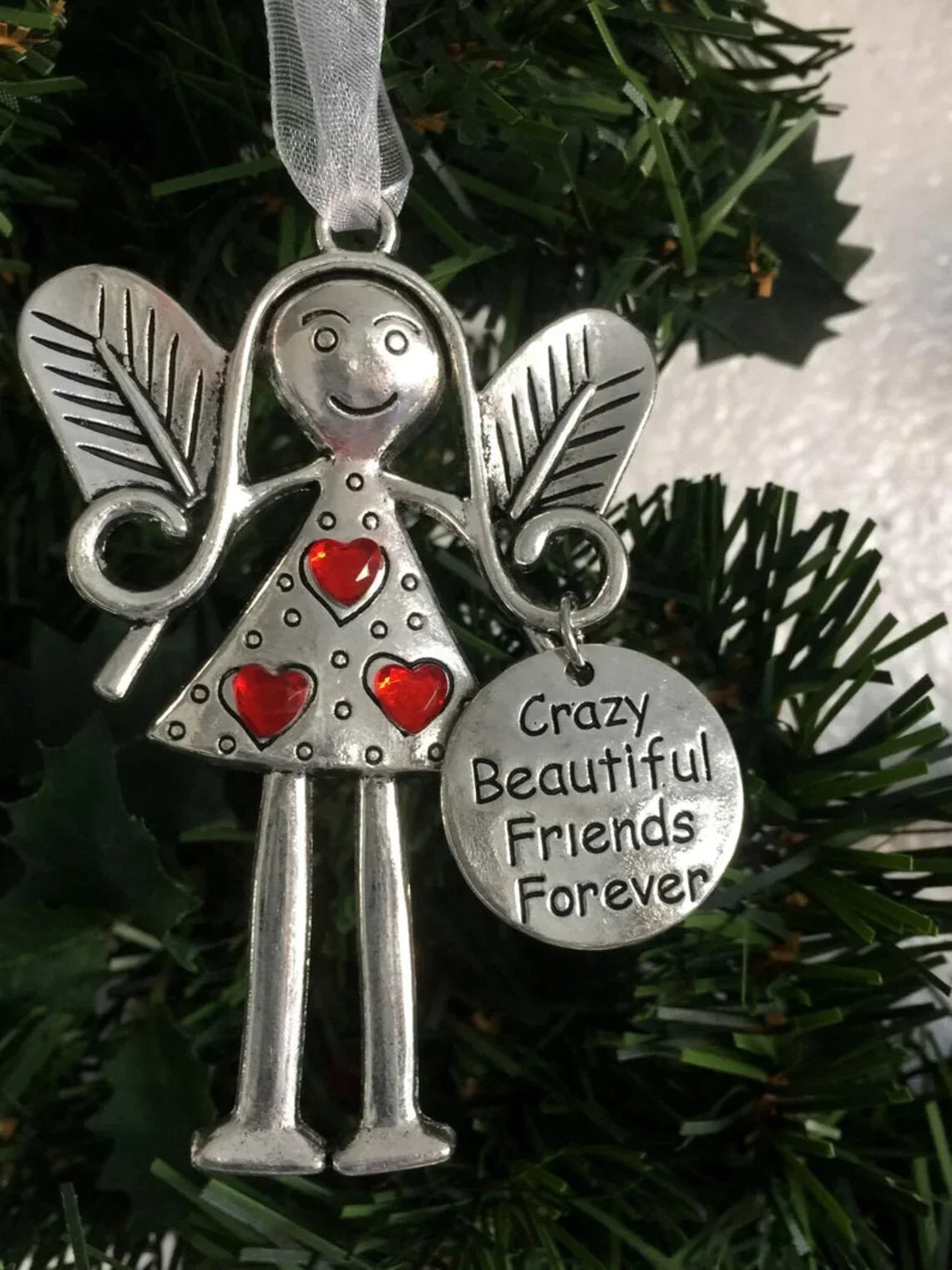 BowLift | Crazy beautiful friends forever - Angel ornament Christmas gift