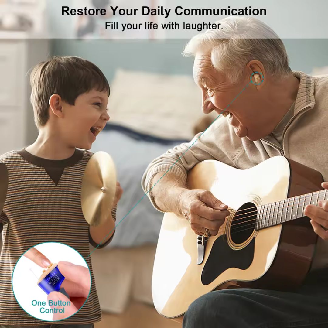 ClarityPro – CIC Rechargeable Hearing Aids (Pair)