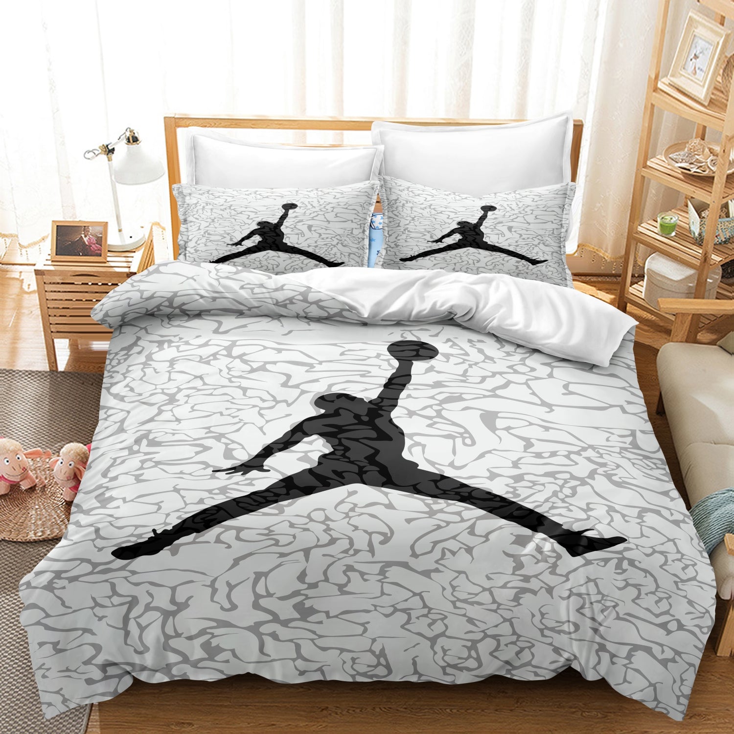BowLift | HoopSoft - Soft Basketball Bed Linen