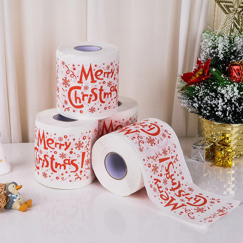 BowLift | Funny Christmas Toilet Paper