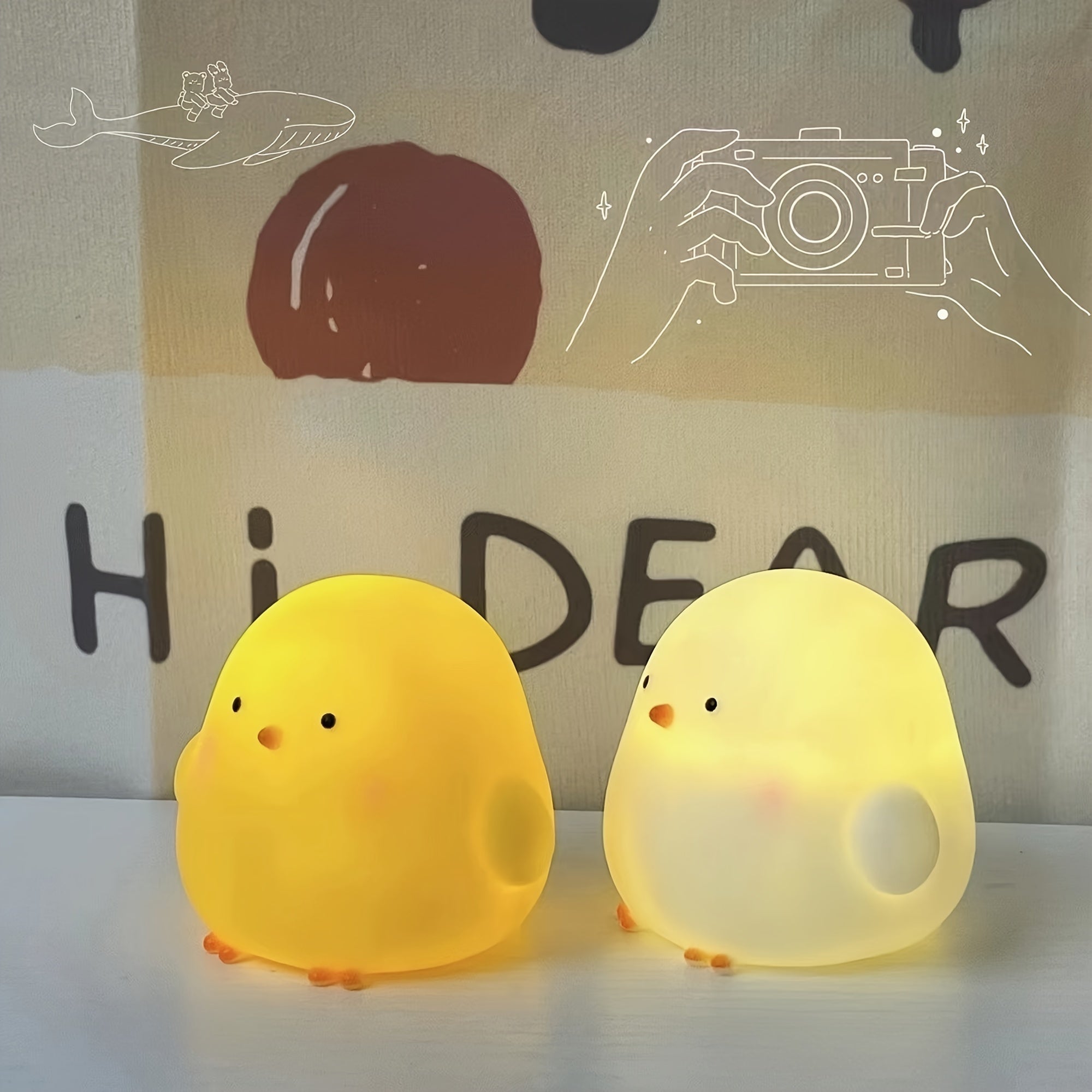 LumiKuiken - Elegant LED Table Lamp with Healthy Light Bowlift