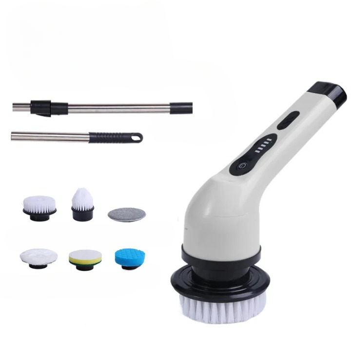 BowLift | 9-in-1 Electric Spin Cleaning Brush with LED Display – 1+1 FREE