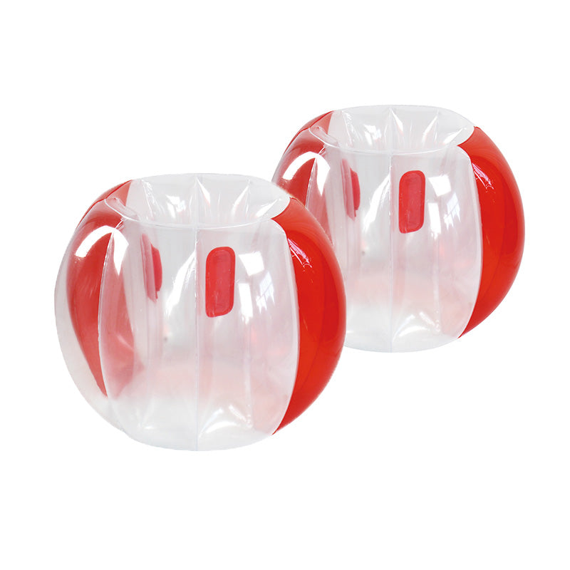BowLift | Inflatable Bumper Balls 2-Pack, 3FT,Durable PVC Human Hamster Bubble Balls for Outdoor Team Gaming Play,Red,Blue