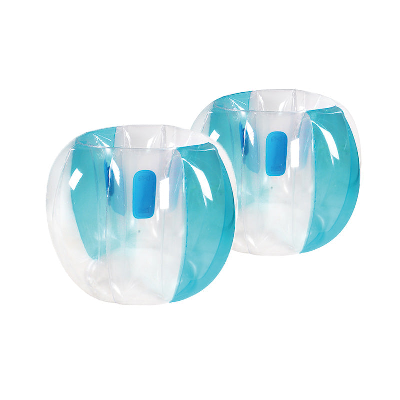 BowLift | Inflatable Bumper Balls 2-Pack, 3FT,Durable PVC Human Hamster Bubble Balls for Outdoor Team Gaming Play,Red,Blue