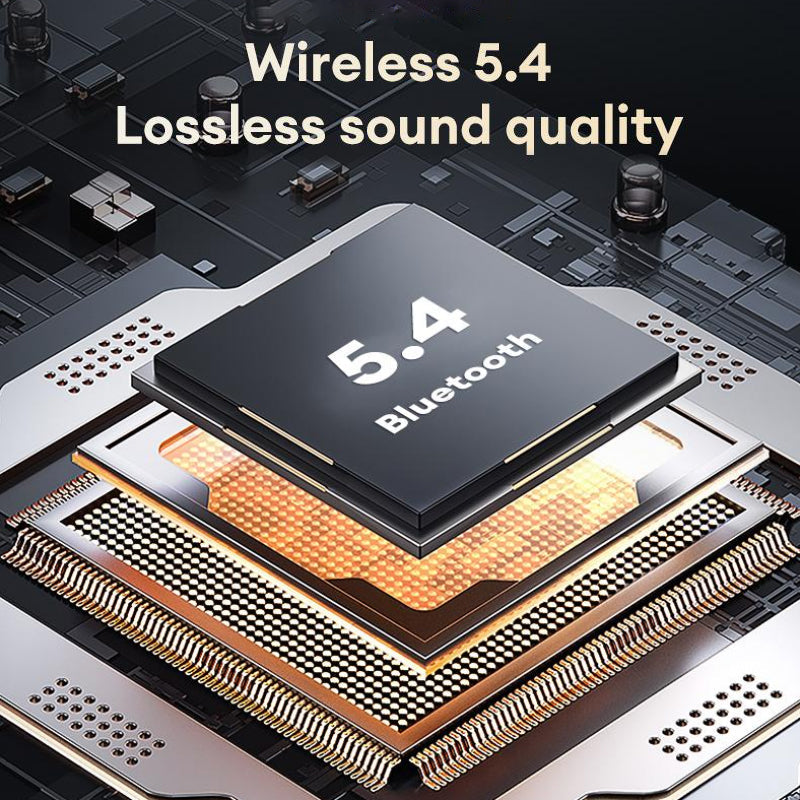 BowLift | Clip-On Ear LCD Full Color Touchscreen Audio Wireless Headphones