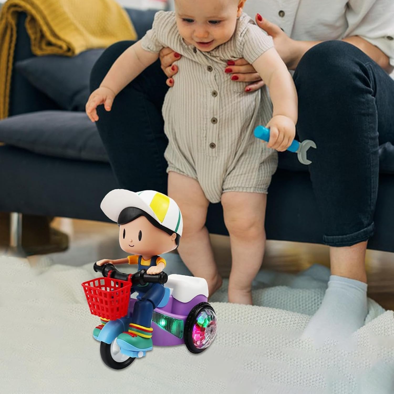 BowLift | Stunt Spin Dance Electric Tricycle Toy