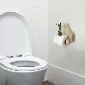 BowLift | Frog Rider | Toilet Paper Holder