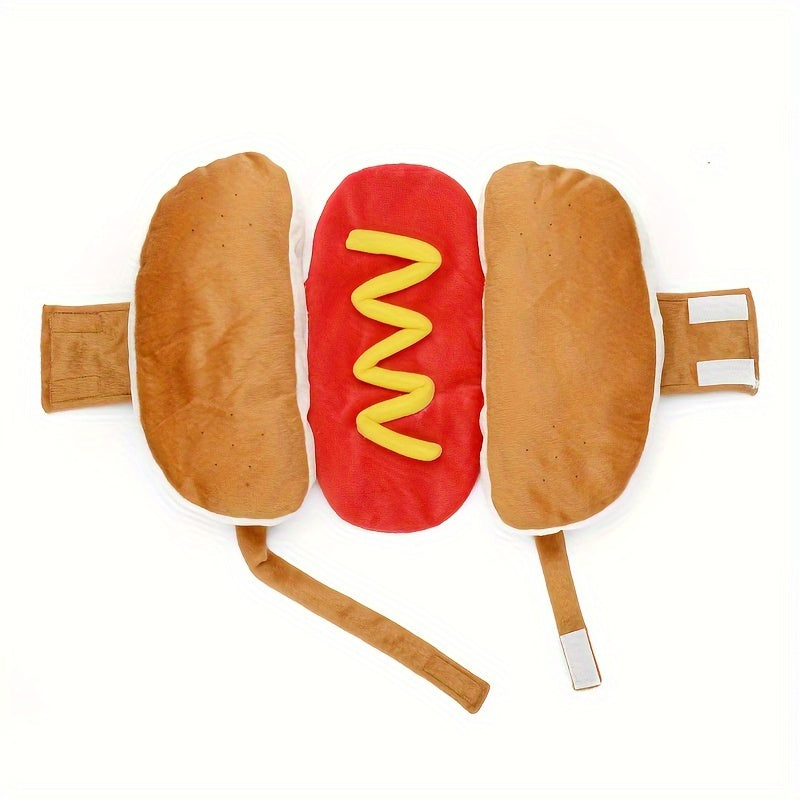 BowLift | Funny Plush Dog Halloween Costume | Hot Dog Design