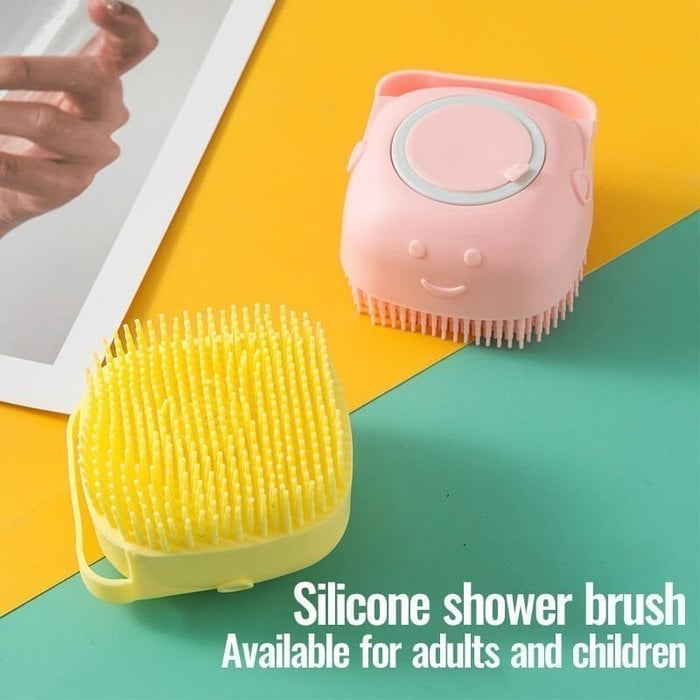BowLift | Bathroom Pet Bath Brush Massage Soft Silicone Comb Pet
