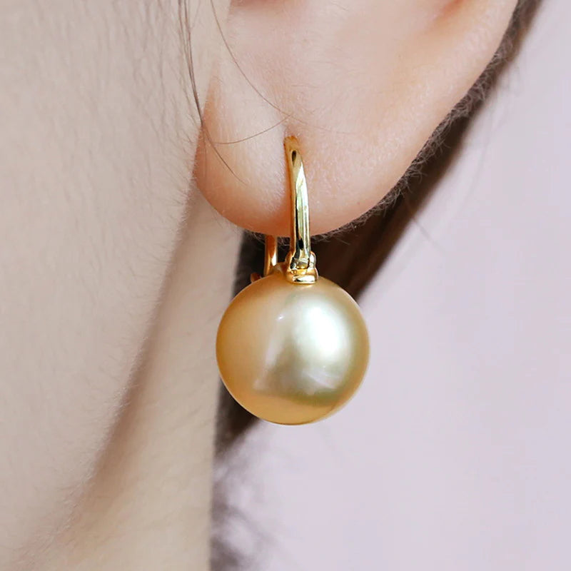 BowLift | Black Pearl Earrings Available in White Champagne Grey Gold and Black Pearl Dangle Earrings