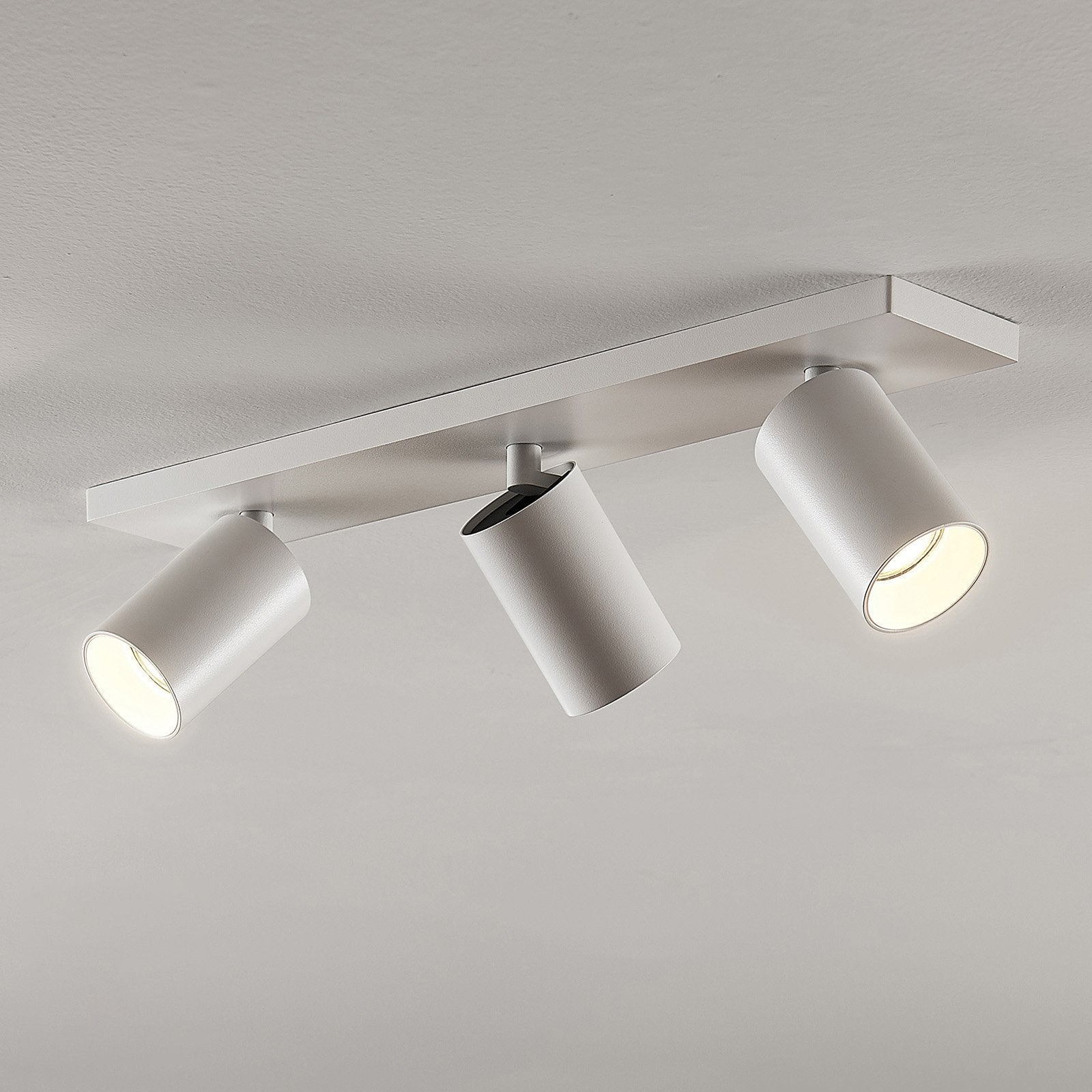 BowLift | Ceiling Light White Aluminum Adjustable Spotlight