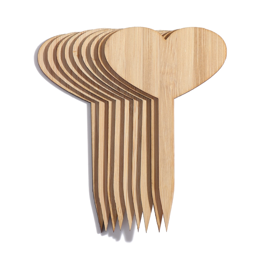 BowLift | Plant labels made of wood for garden and balcony ā Rewritable labels for herbs and plants