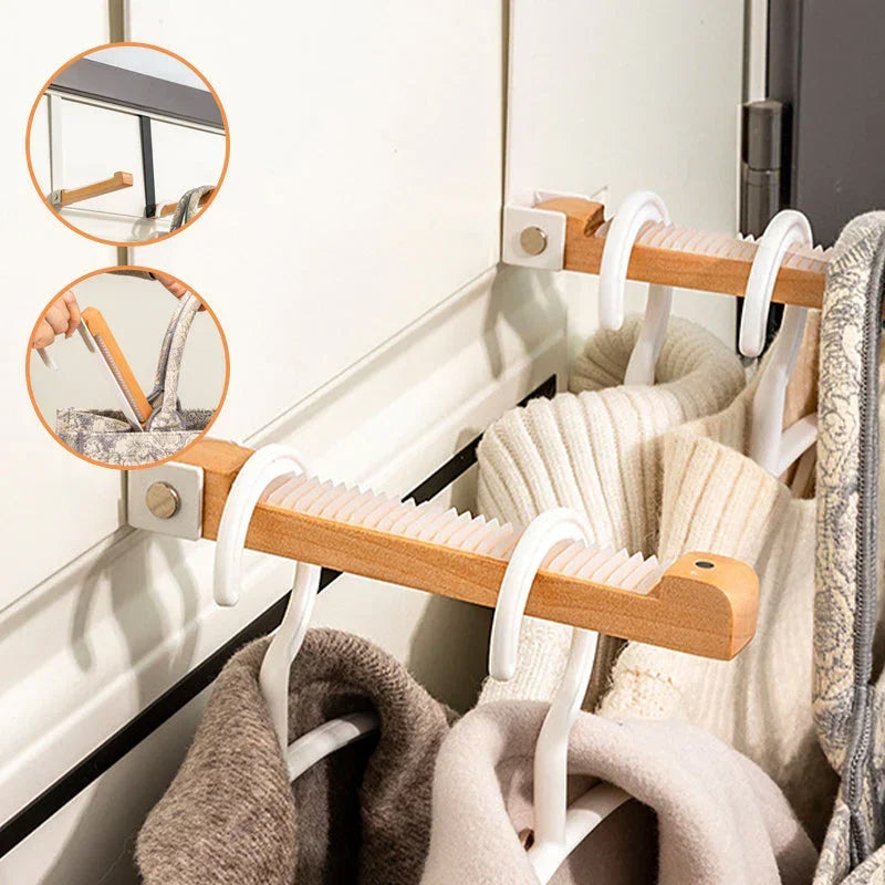 BowLift | Foldable Wood Door Hooks