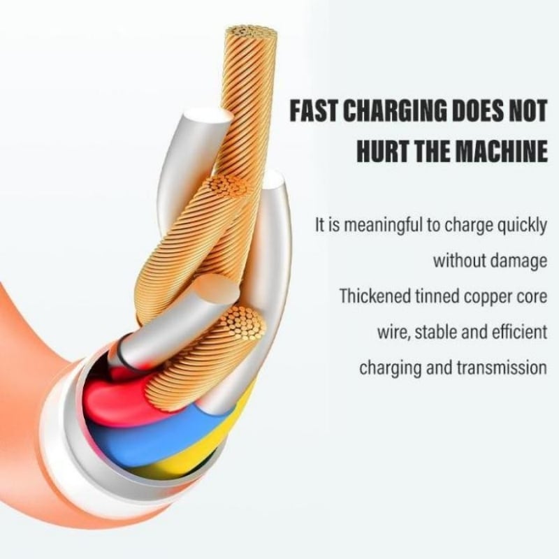 BowLift | Magnetic Charging Cable | 540° Rotating Connector | Fast Charge with LED Glow