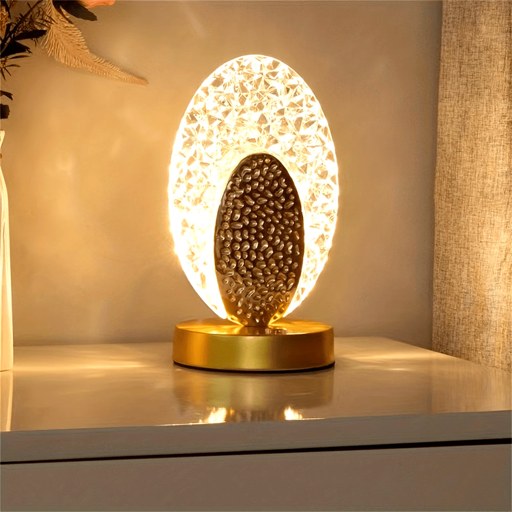 FeatherLamp - USB Touch Table Lamp with Unique Feather Design Bowlift