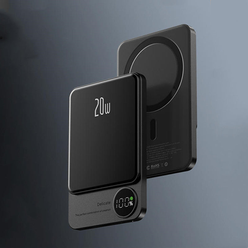 BowLift | 10000mAh Mini Portable LED Digital Display Magnetic fast-Charging Power Bank
