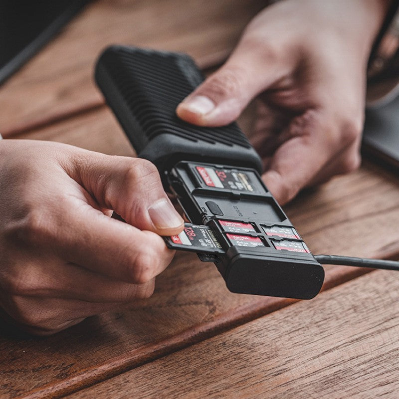 BowLift | High-Speed SD/TF Memory Card Storage And Reader Box