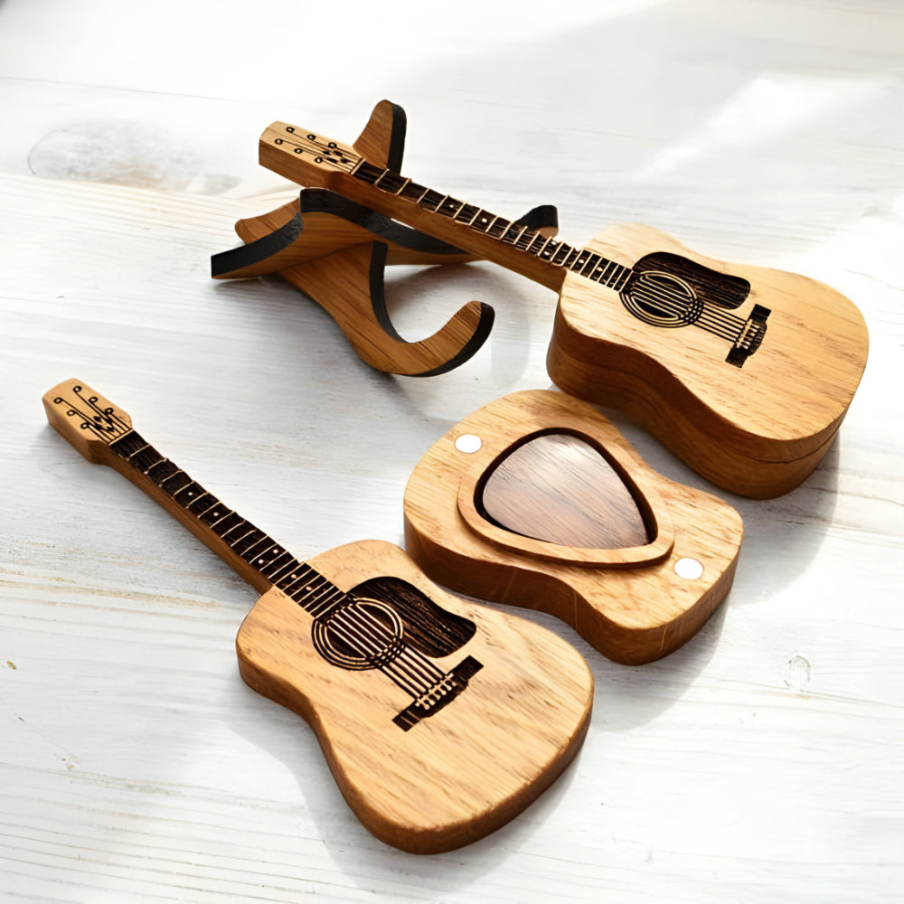 BowLift | Acoustic Guitar Pick Storage Box