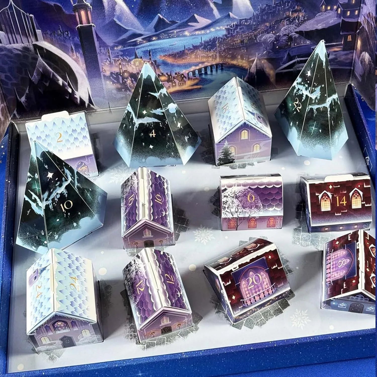 BowLift | Festiva Adventskalender 2025 – 12-daagse kalender met feestelijke verrassingen & herbruikbaar design