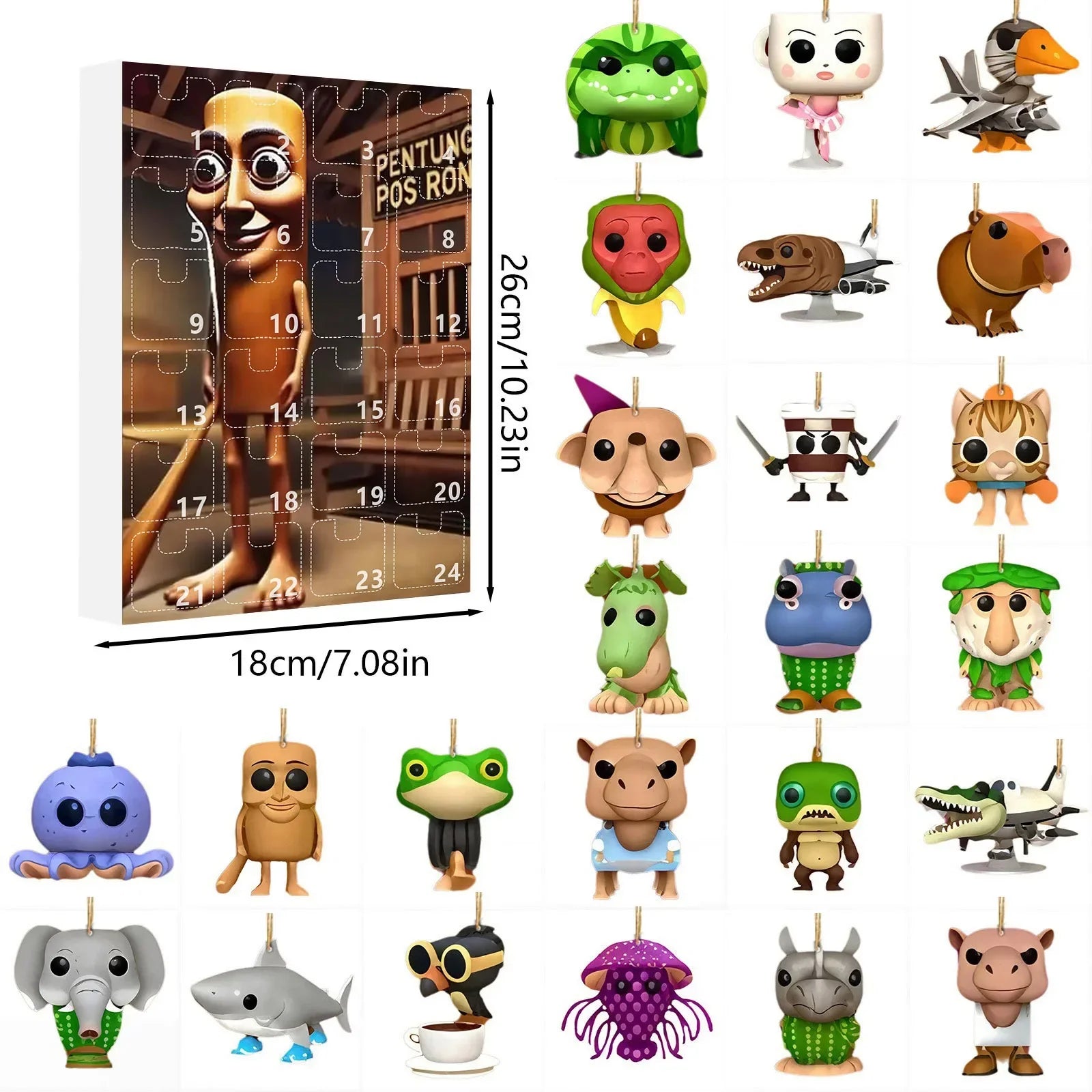 BowLift | Festiva Adventskalender 2025 – 24-daagse kalender met unieke verrassingen & feestelijk design