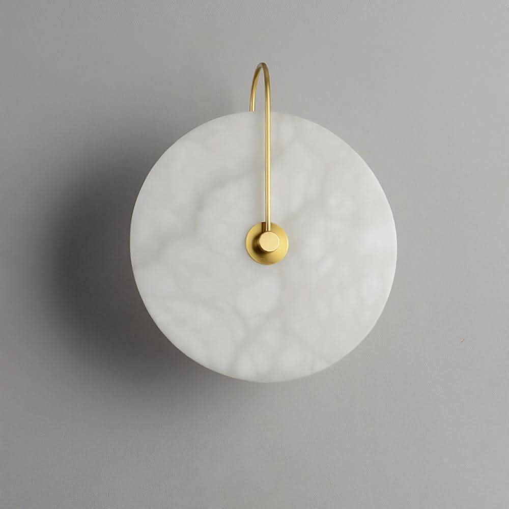 BowLift | Alabaster LED Wall Lamp – Modern Ambient Lighting
