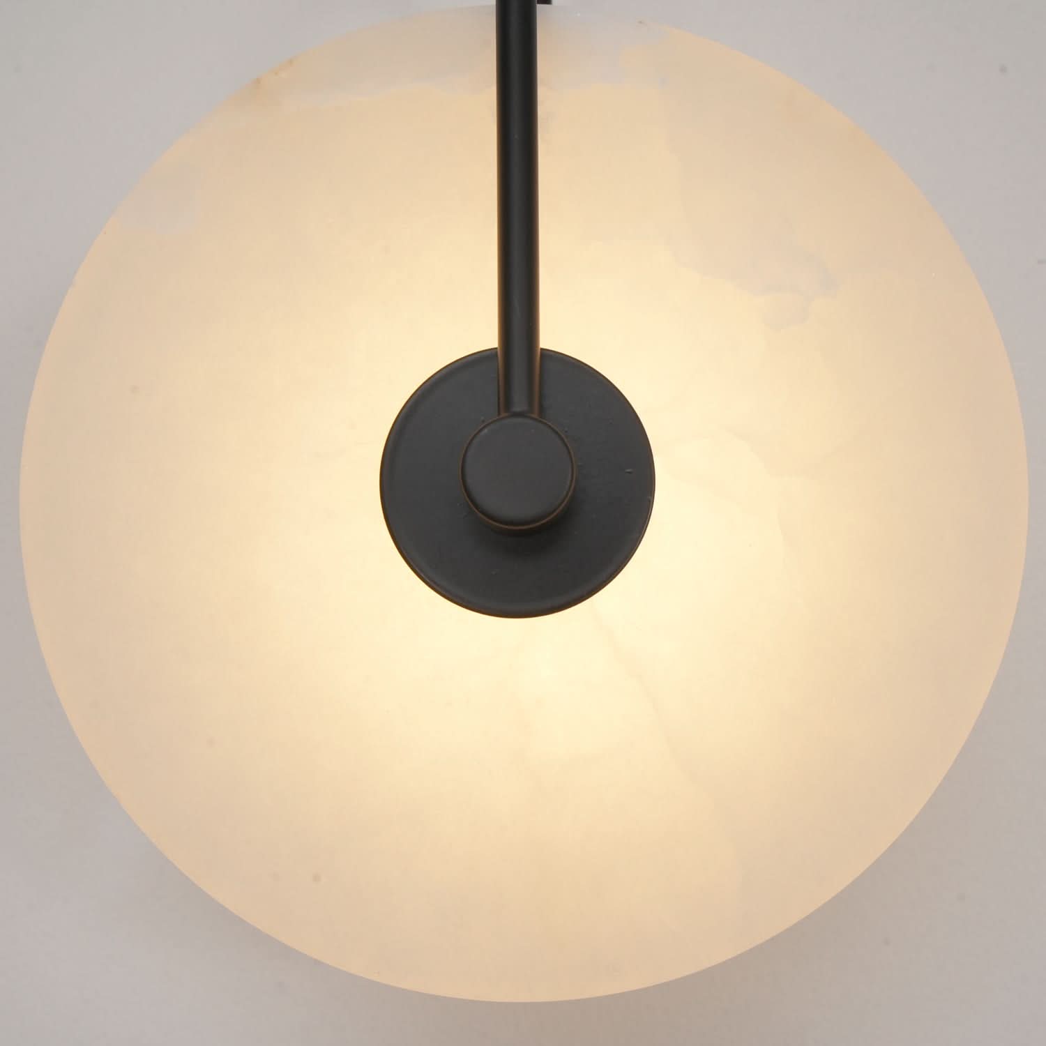 BowLift | Alabaster LED Wall Lamp – Modern Ambient Lighting