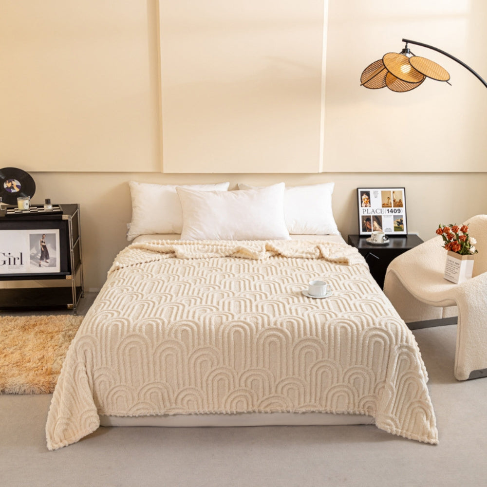 BowLift | Almira Roman Luxe Soft Plush Blanket