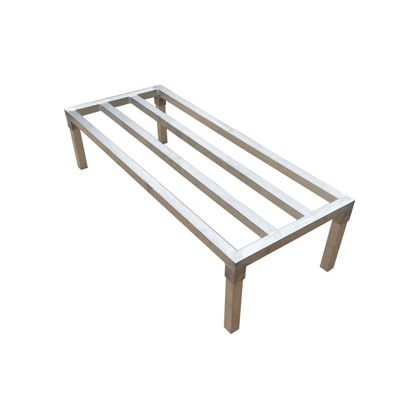 BowLift | Heavy Duty Hotel Restaurant Kitchen Knock Down Durable Strong Dunnage Rack Space Saving Aluminum Dunnage Rack