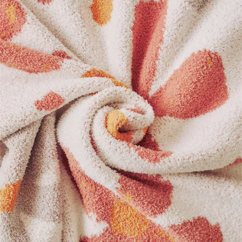 BowLift | Alvian Floral Soft Knit Throw Blanket