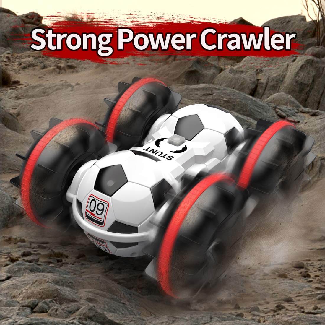 BowLift | Amphibious Remote-Controlled Car, All-Terrain Football, Remote-Controlled Boat, Pool Toy, Gift for Boys and Girls
