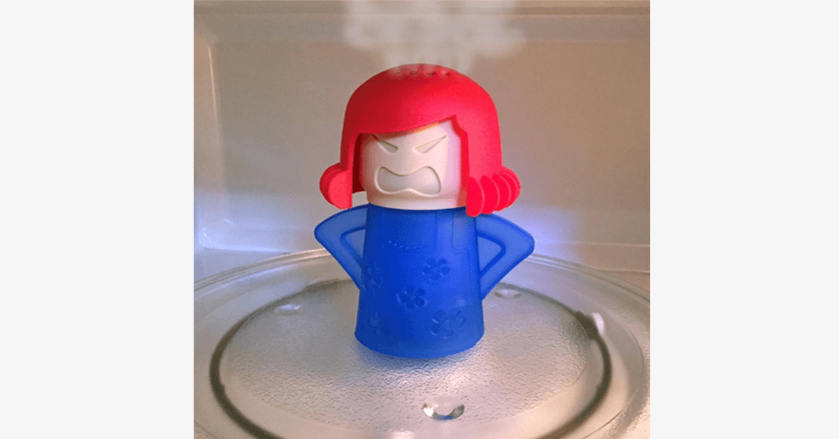 BowLift | Angry Mama Microwave Steam Cleaner