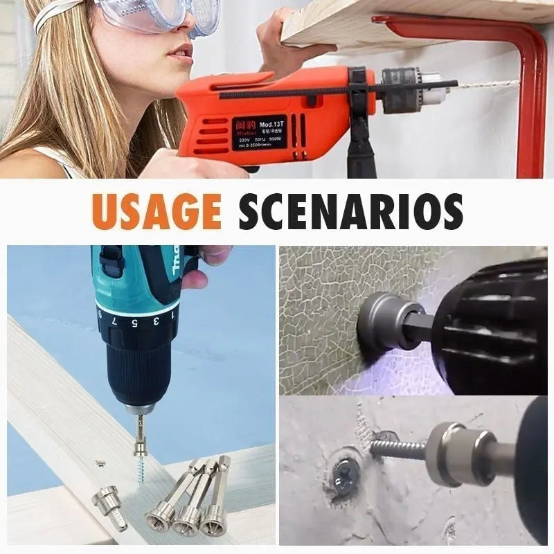 BowLift | Anti-wobble screw bits with magnetic ring – For clean screw connections