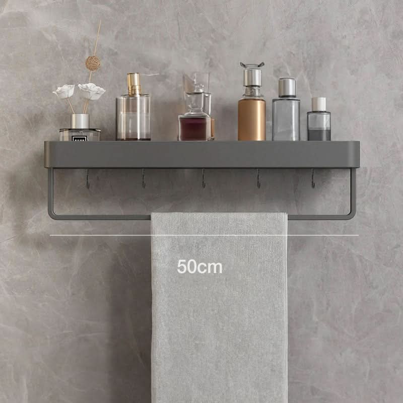 BowLift | Elegant Wall Shelf for Stylish Bathroom Organization without Drilling