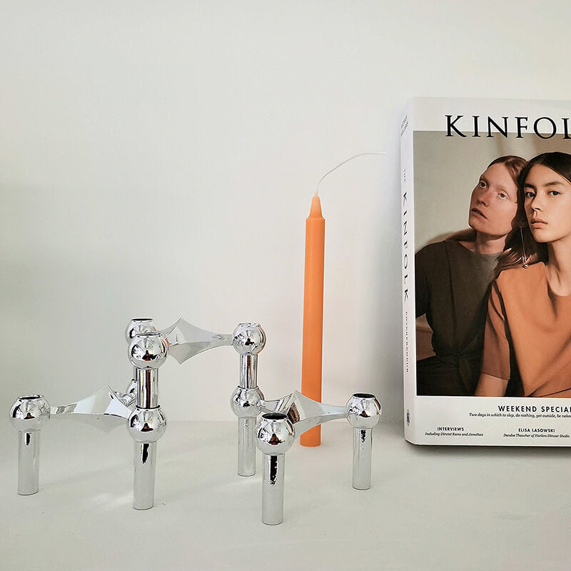 BowLift | Art Metal Candle Holder