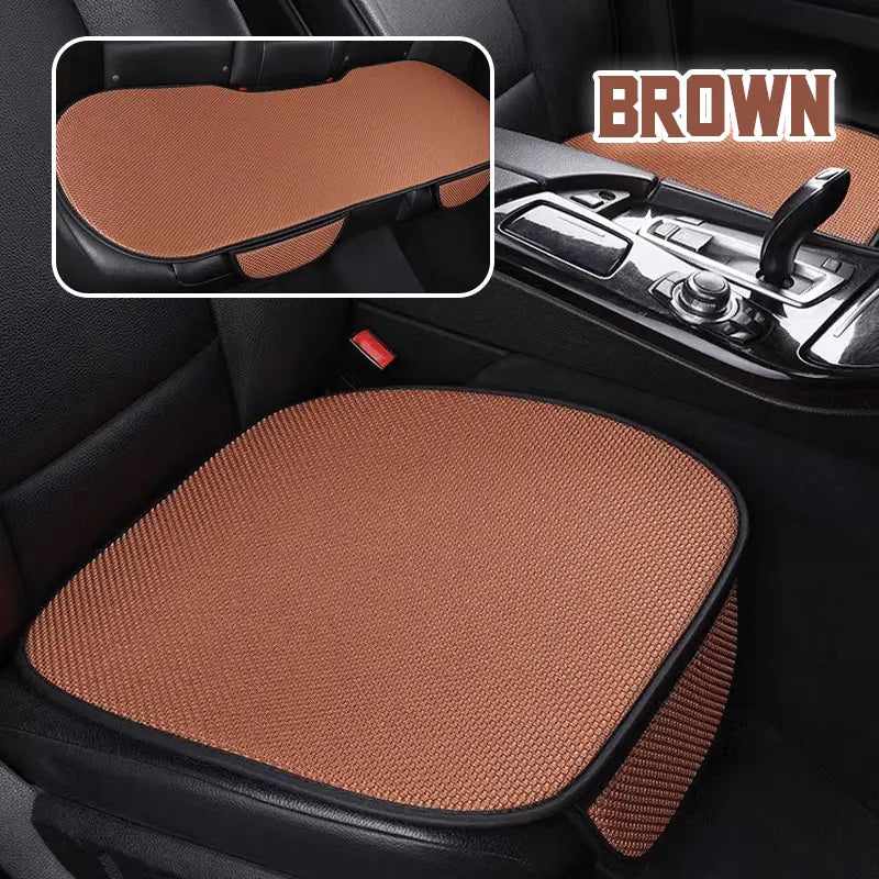 BowLift | Breathable & Non-Slip Cotton Car Seat Cover Complete Set - Universal Fit