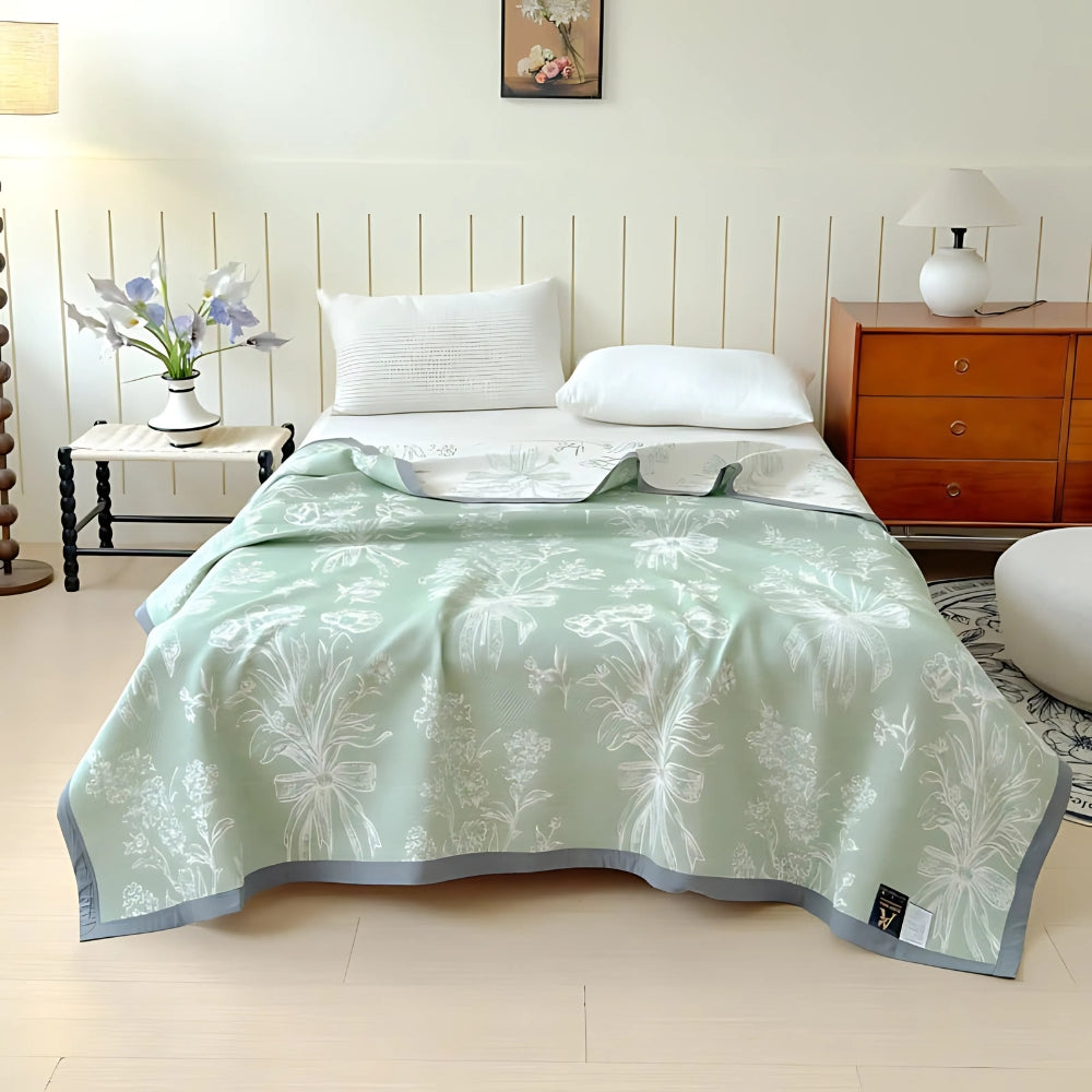 BowLift | Aurea Reversible Cotton Gauze Blanket