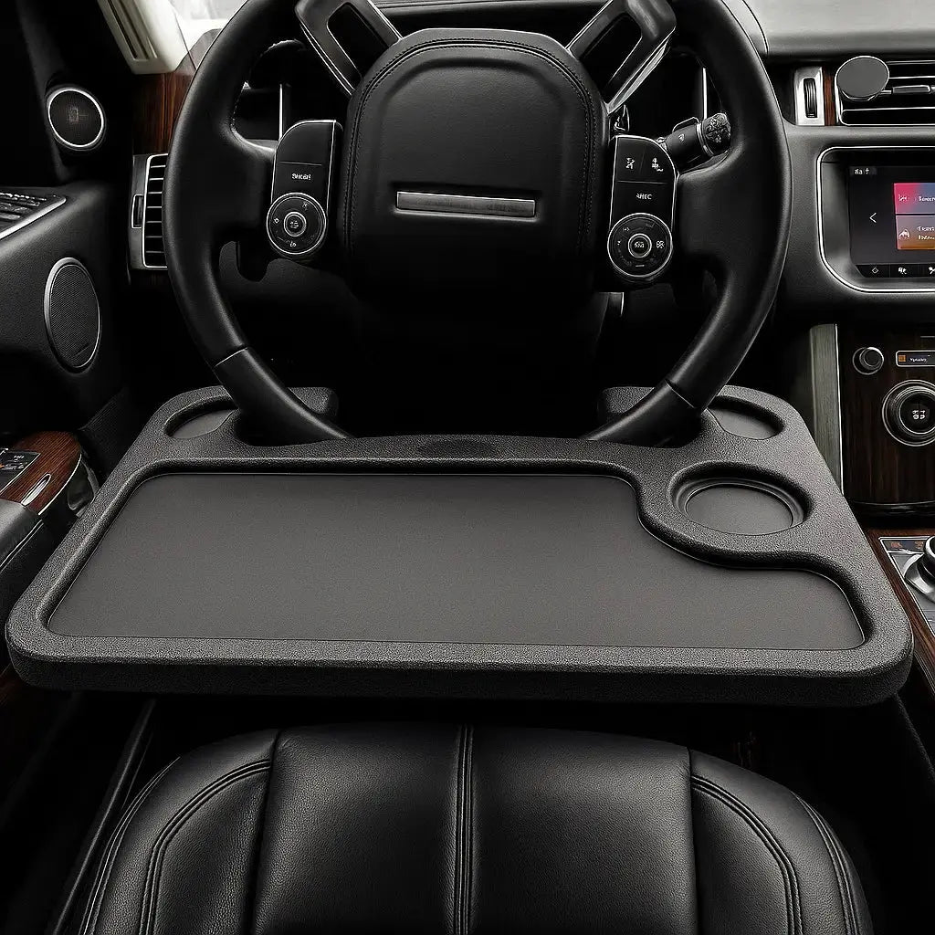 BowLift | Car Dining Table & Laptop Holder – Directly mountable at the steering wheel