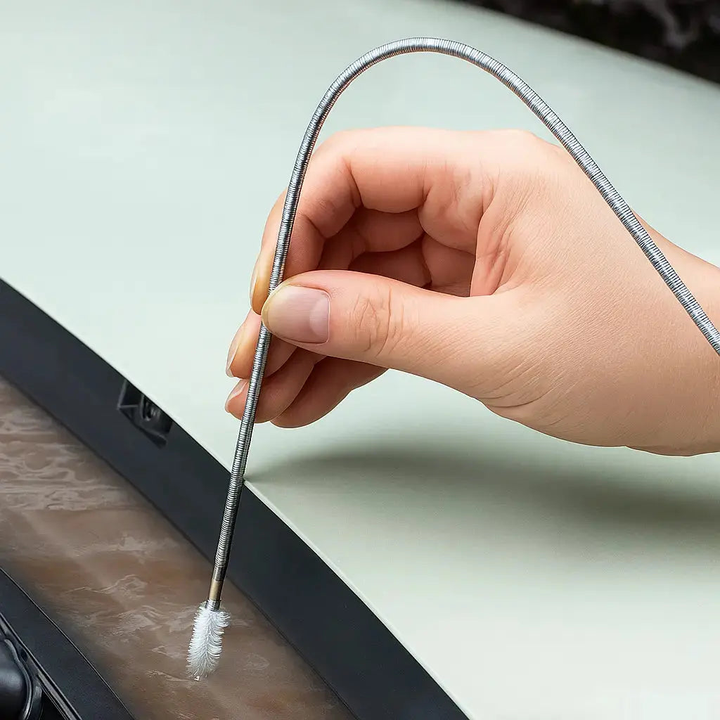 BowLift | Car Groove and Drain Cleaner – With Flexible Brush & Strong Grip