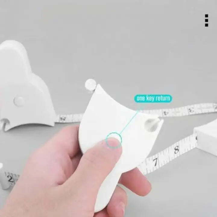 BowLift | Automatically Retractable Measuring Tape – One-Handed Body Measurement & Precise
