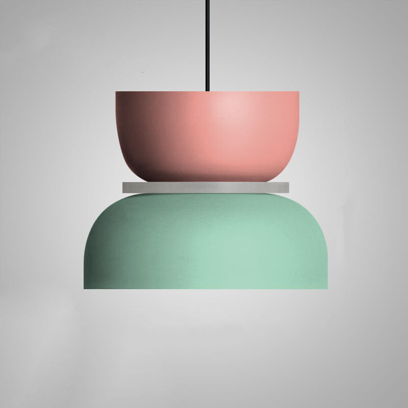 BowLift | Nordic Colorful Macaron 1-Light LED Pendant Light