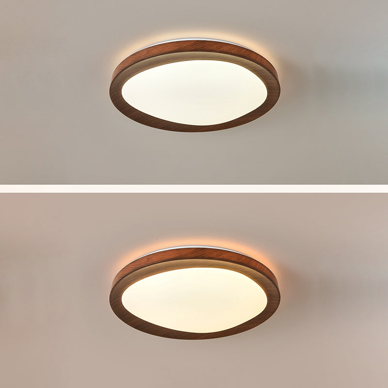 BowLift | Simplicity Iron Acrylic Round LED Ceiling Lamp for Bedroom