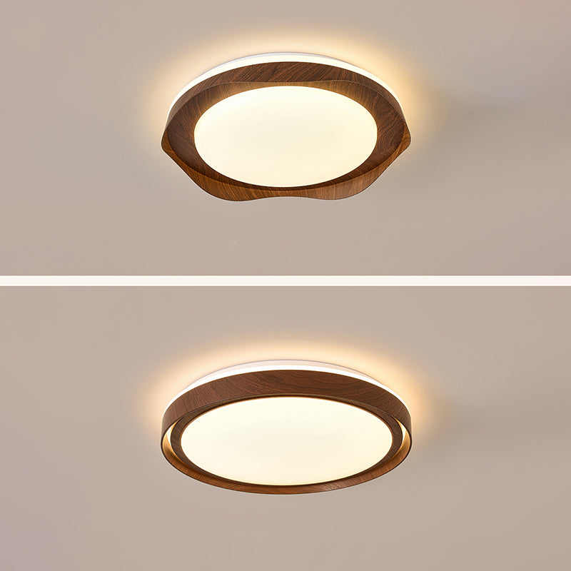 BowLift | Simplicity Iron Acrylic Round LED Ceiling Lamp for Bedroom