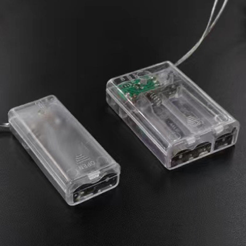 BowLift | Modern Art Deco Solar Battery Waterproof PVC Rose Romantic Decoration LED String Light For Garden