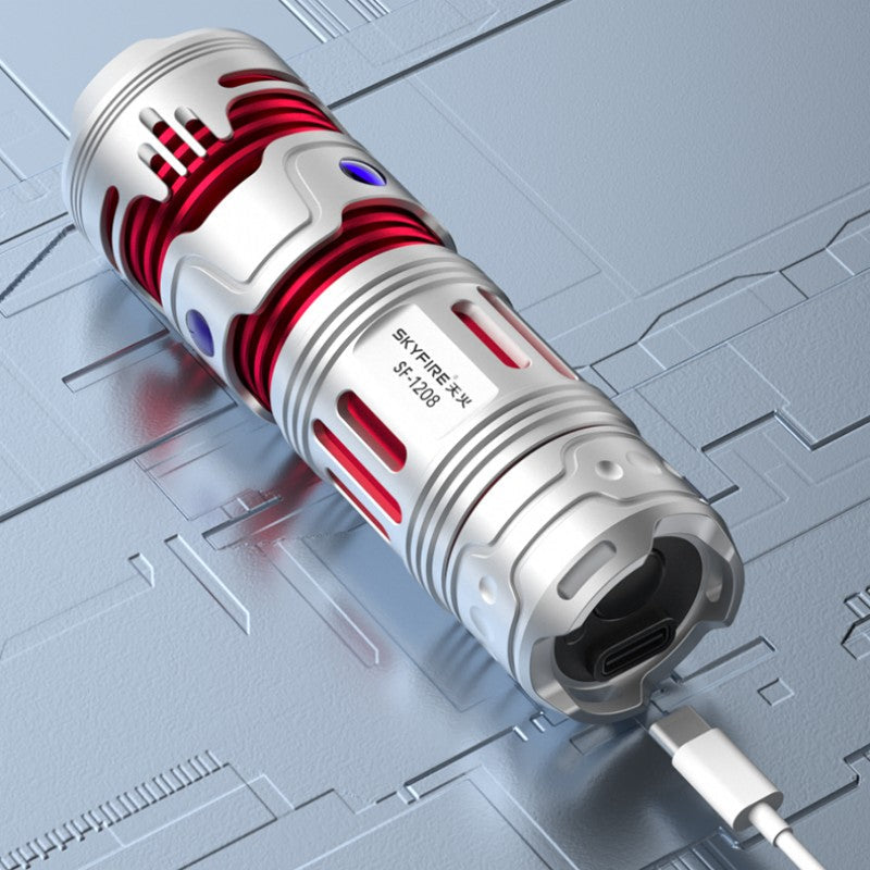 BowLift | High-Intensity Rechargeable Super-Bright Fingertip Gyro Flashlight