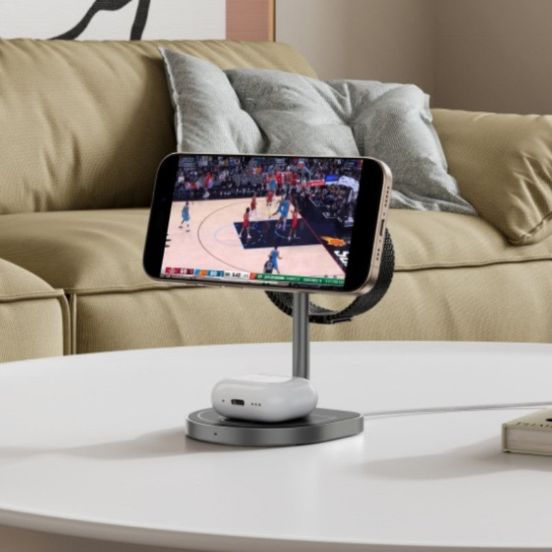 BowLift | 3-in-1 Basketball-Style Magnetic Wireless Charger
