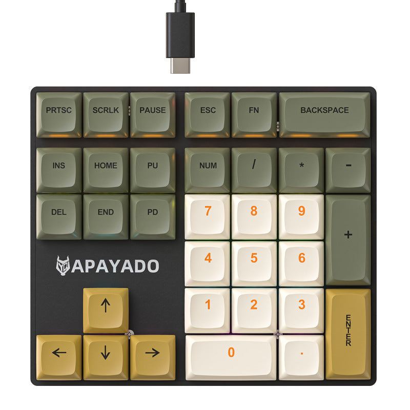 BowLift | External Mini Wired 33-Key Numeric Keypad