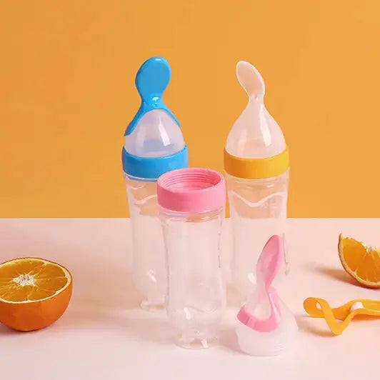 BowLift | Baby bottle with dosing spoon – Safe & practical feeding porridge