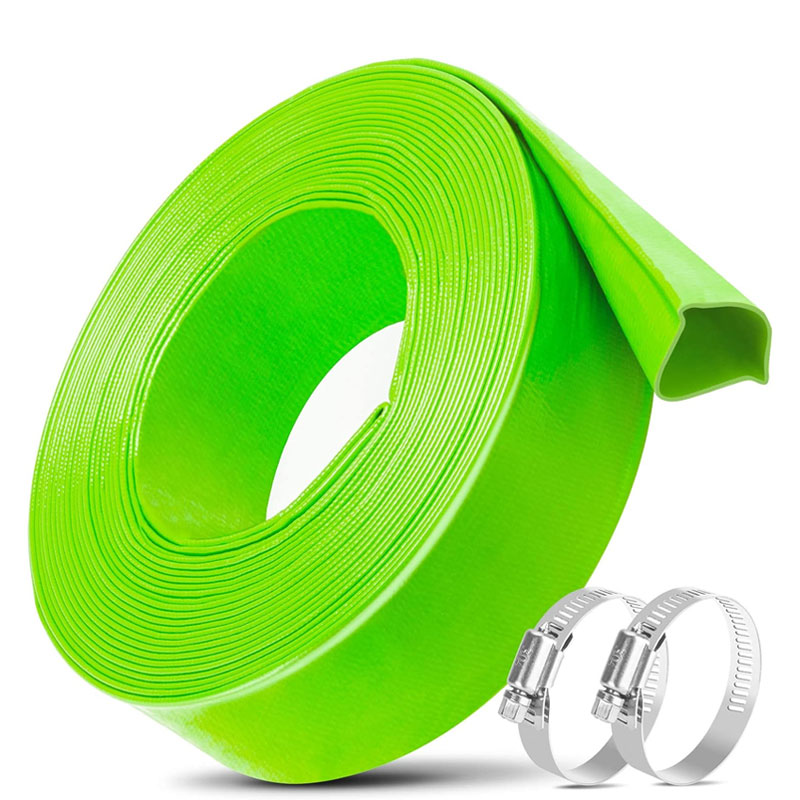 BowLift | 2 Inch Heavy Duty Pool Backwash Hose 25ft With Clamp, Pool Drain Hose