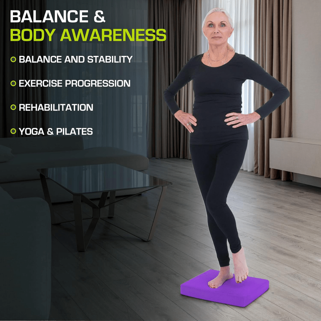 BowLift | Anti-Slip Foam Mat for Yoga, Balance & Stability
