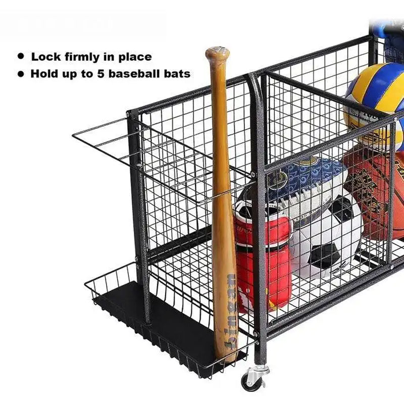 BowLift | Golf Organizer Utility Stand And Other Sports Equipment Shelf Organization For Balls Garage Holder Diy Ball Hat Storage Rack
